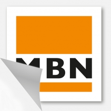 Klebefolie MBN-Logo Verteilerschrank (30 x 30 cm)