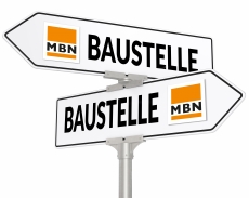 Wegweiser MBN allgemein (70 x 30 cm)
