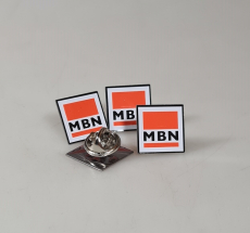 Anstecknadel, Gre: 20 mm mit MBN Logo (VE = 10 Stck)