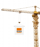 Kranfahne MBN Logo (150 x 150 cm)
