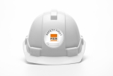 Helmaufkleber Safety First (60 x 60 mm)