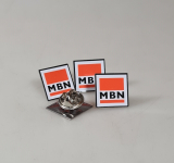 Anstecknadel, Gre: 20 mm mit MBN Logo (VE = 10 Stck)