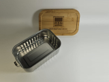 Lunchbox mit Bambusdeckel inkl. Logogravur